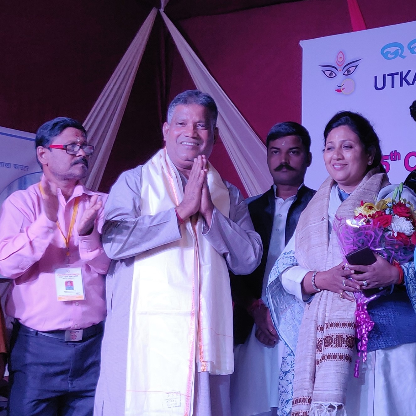 Ms. Shikha Rai, Chairperson, SDMC, at Durga Puja 2018